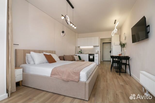 

Квартира-студия, 26 м², 2 кровати