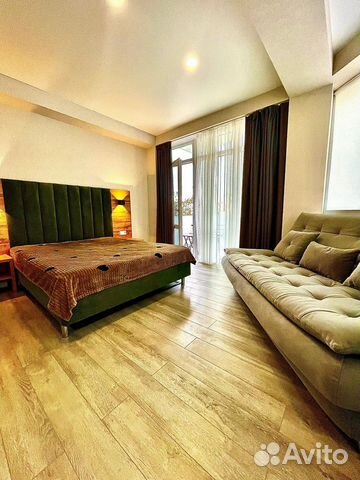 

Квартира-студия в апарт-отеле, 24 м², 2 кровати