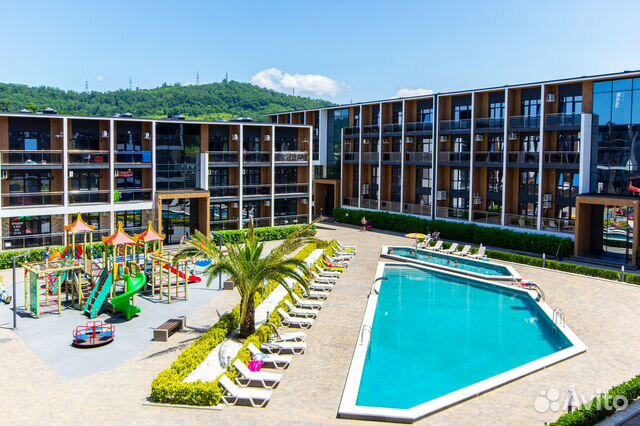 

Квартира-студия, 35 м², 2 кровати