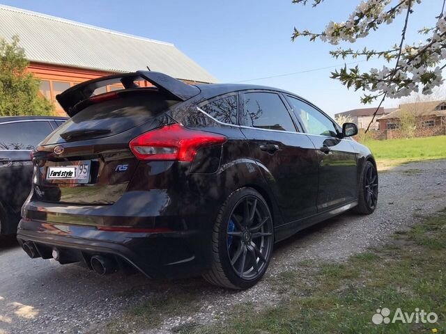 Задний бампер Ford Focus 3 RS форд фокус 3 рс рест