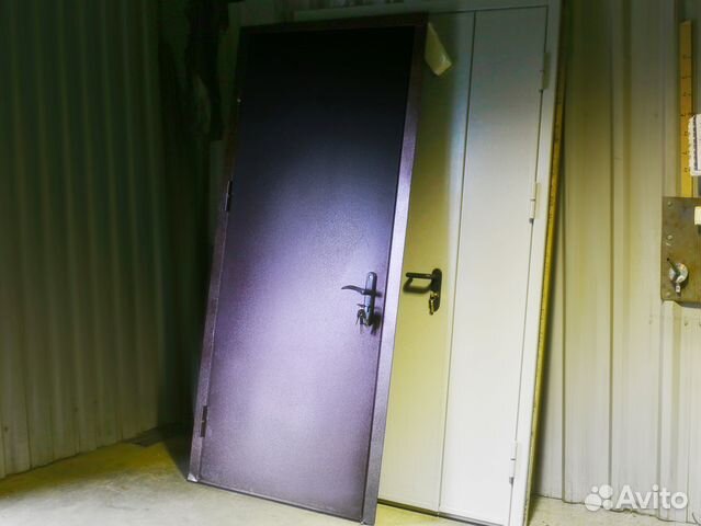 Дверь заводской сборки в дом квартиру металл 2 мм