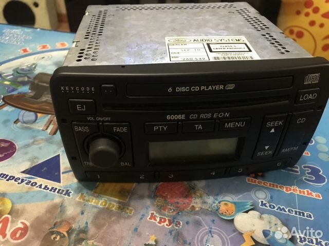 Автомагнитола на Форд Маверик 2006 г.в
