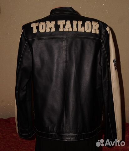 Кожаная куртка Tom Tailor 44 р-р