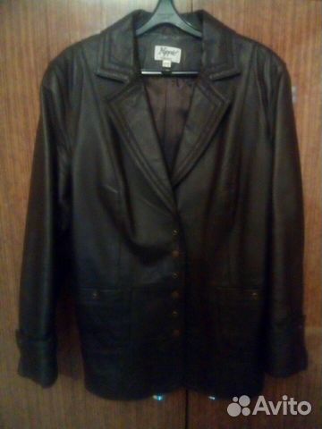 Куртка кожаная пиджак