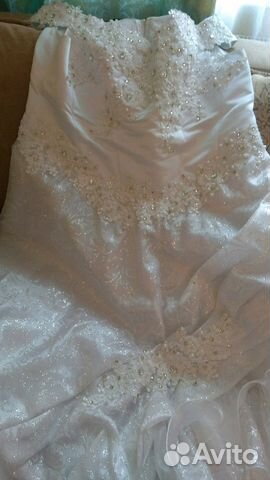 Свадебное платье 56 58