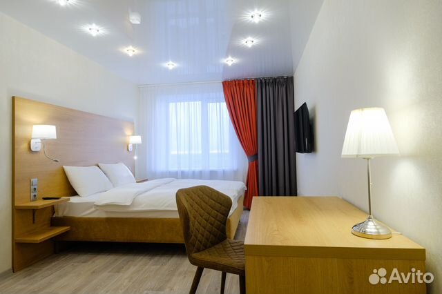 

1-к. квартира, 45 м², 2 кровати