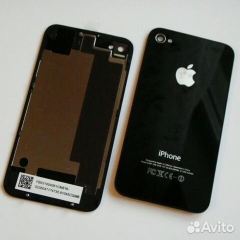 Черная крышка iPhone Новая и другие запчасти Черная крышка iPhone Новая и другие запчасти