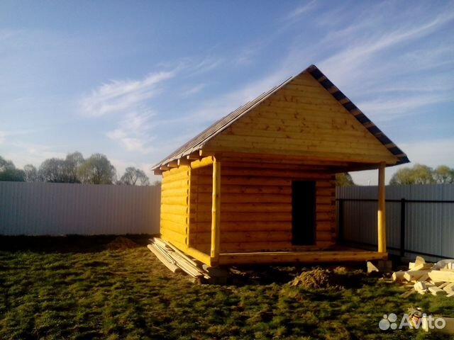 Баня 4х5 + 2 м террас.Доставка и установка Баня 4х5 + 2 м террас.Доставка и установка