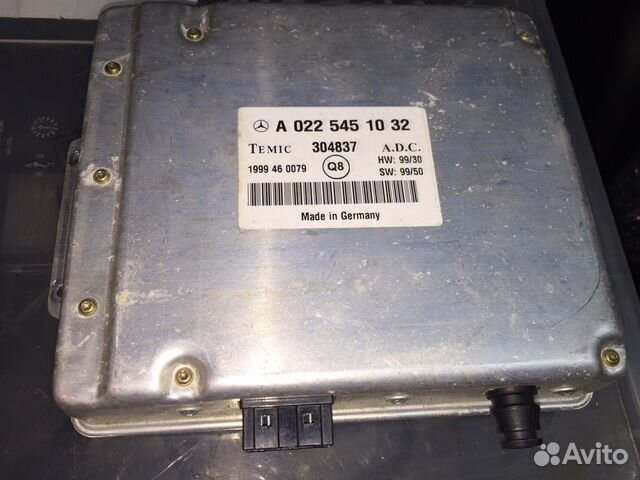 Блок управления a0255458432 мерседес w220/215