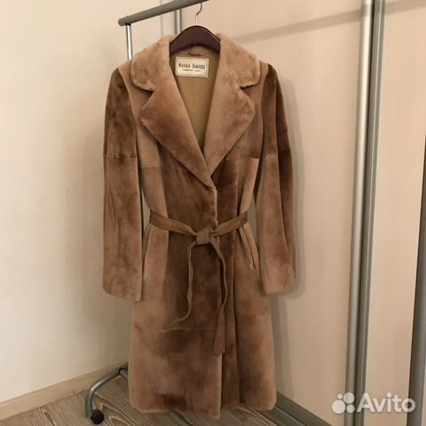 Продаю шубу светлый бобер /стриженный б/у