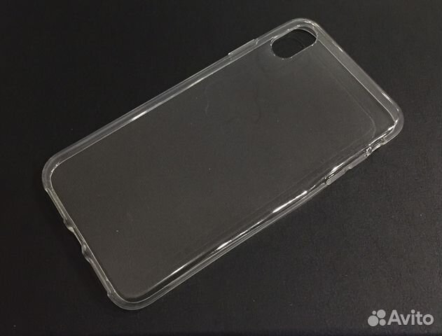 Чехол iPhone Xs Max Силикон 1.0 mm Прозрачный Макс