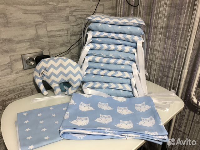 Бортики в кроватку