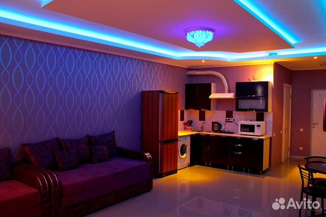 

1-к. квартира, 45 м², 2 кровати