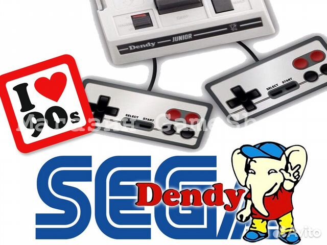 83512003625 Dendy & Sega Игровые Приставки