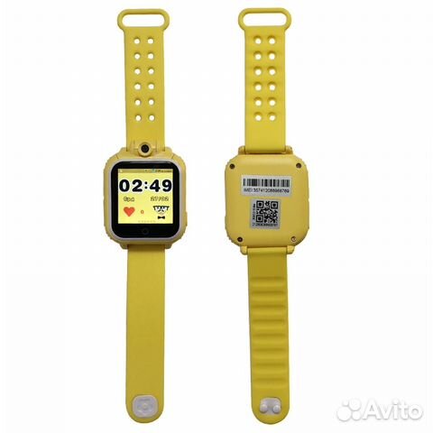 Детские часы Smart Baby Watch Q730 жёлтые