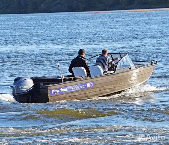 Новый алюминиевый катер Wyatboat 490 Pro в наличии