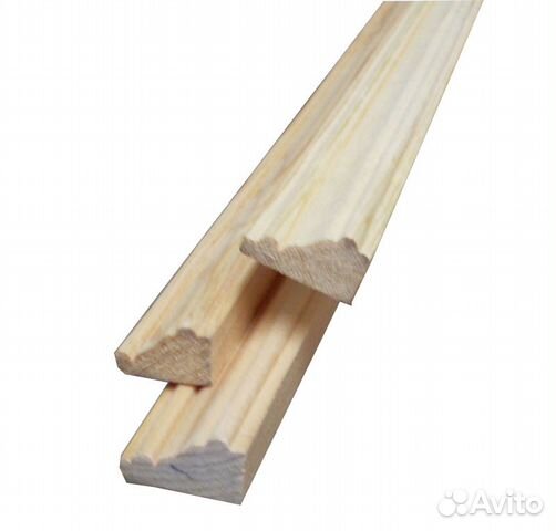 Плинтус разнобокий Багет погонаж