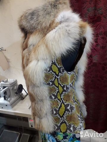 Жилетки меховые пошив
