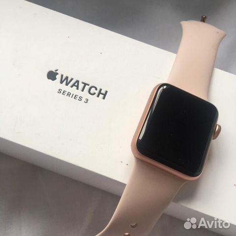 iwatch series 3 rose gold