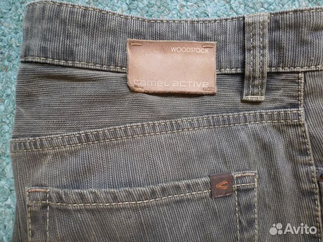 Джинсы Кэмел Camel бежевые в Джинсы Кэмел Camel бежевые в