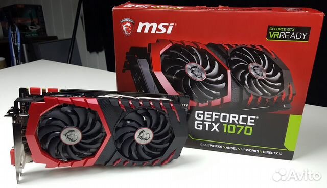 MSI 1070 gaming x 8