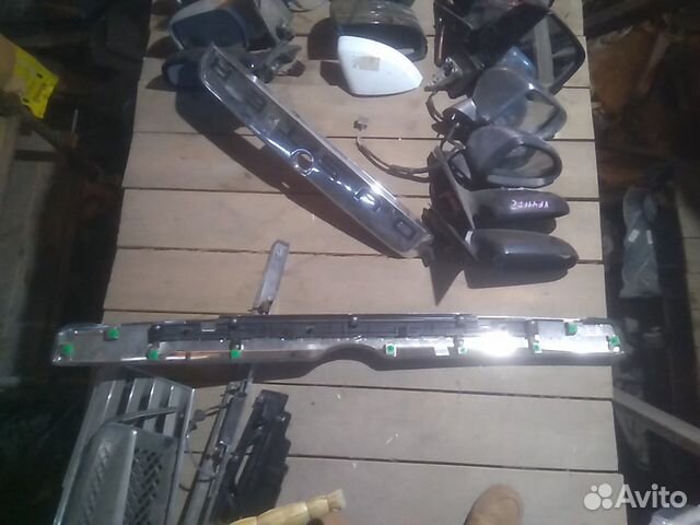 Накладка двери багажника toyota land cruiser prado