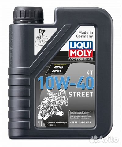 Liqui Moly Motorbike 4T 10w40 1 литр Liqui Moly Motorbike 4T 10w40 1 литр