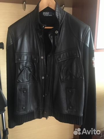 Кожаная куртка Polo Ralph Lauren Кожаная куртка Polo Ralph Lauren