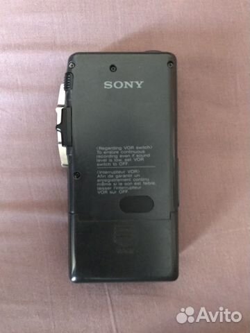 Диктофон Sony микрокассетный