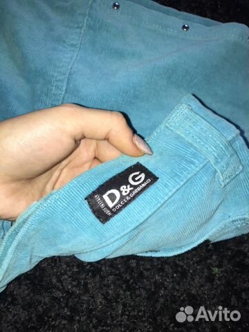 Юбка dg dolce&gabbana оригинал вельветовая