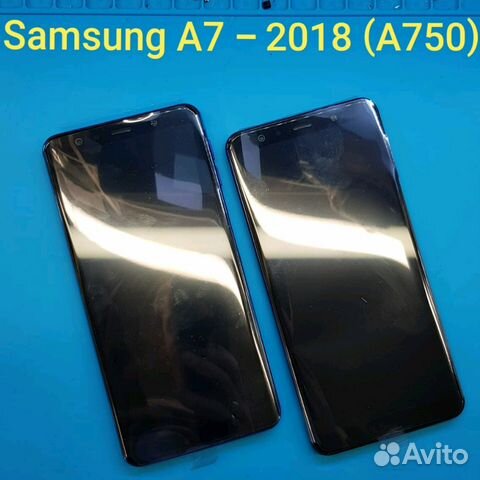 Дисплей с сенсором SAMSUNG A7-2018 (модуль) A750