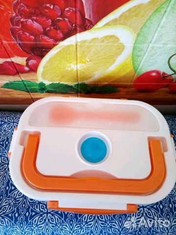 Контейнер для еды с подогревом Контейнер для еды с подогревом