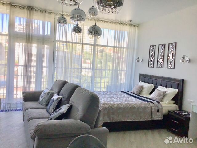 

Квартира-студия, 54 м², 2 кровати