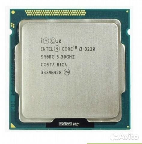 Процессор intel core i3 3220