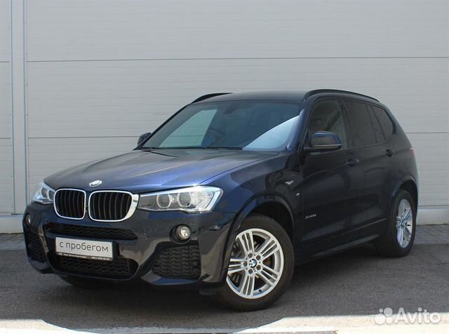 BMW X3 2.0 AT, 2016, 50 140 км