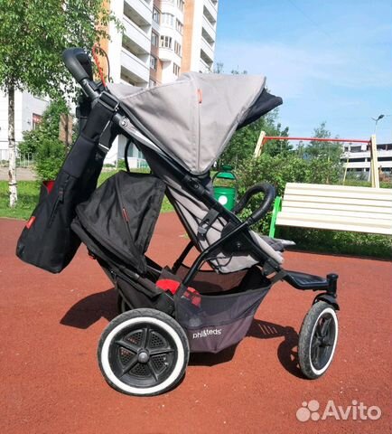 Коляска для погодок Phil&Teds sport с автостопом