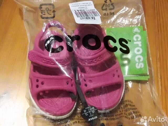 Новые сандалии crocs с5 (20 р.) Новые сандалии crocs с5 (20 р.)