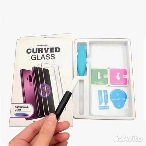 Защитное стекло SAMSUNG на S-серии ультрафиолет Защитное стекло SAMSUNG на S-серии ультрафиолет