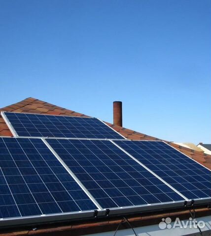 Бюджетная солнечная станция 7кВтч сутки