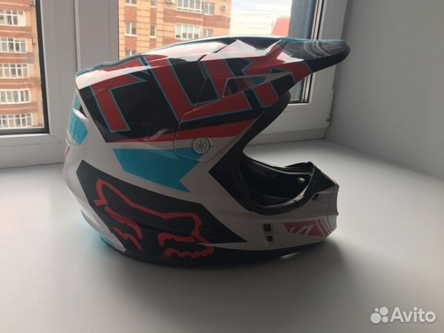 Fox Racing V1 Falcon 2017 шлем кроссовый XL
