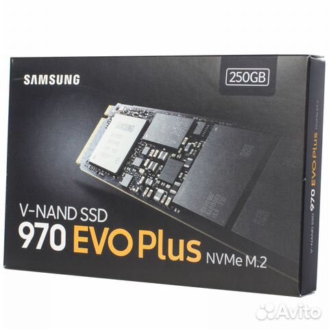 SAMSUNG V-nand SSD 970 EVO NVMe M.2 250 GB