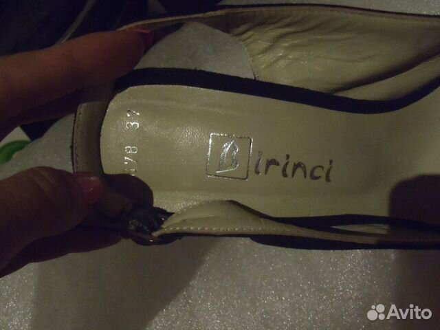 Новые замшевые босоножки-туфли Birinci Новые замшевые босоножки-туфли Birinci
