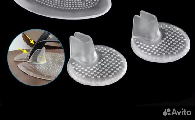 Силиконовые подушки между пальцев ног для шлёпок