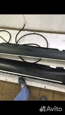 Пороги для BMW X6