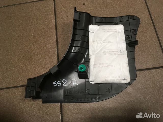 Накладка порога правого Hyundai Solaris 2 Накладка порога правого Hyundai Solaris 2