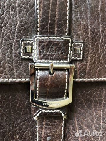 Мужской портфель сумка Труссарди Trussardi. Оригин