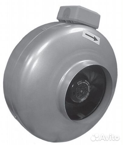 Круглый канальный вентилятор вкк 125