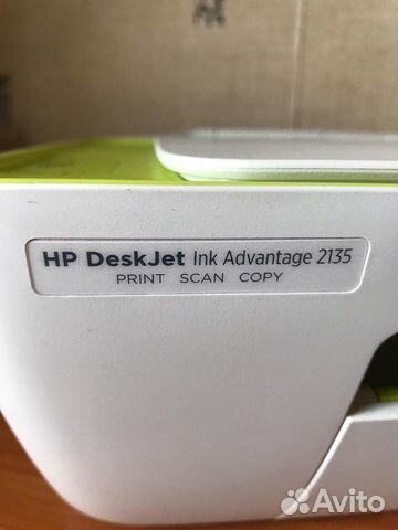 Принтер HP DeskJet Ink Advantage 2135 Принтер HP DeskJet Ink Advantage 2135