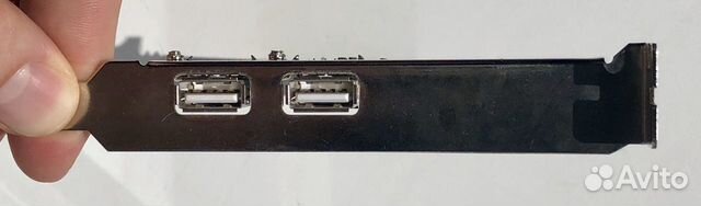 Контроллер PCI USB 1.1 (2 порта) не рабочий