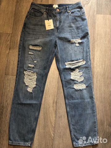 Новые джинсы женские бойфренды River Island 48 р-р Новые джинсы женские бойфренды River Island 48 р-р